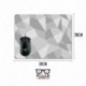 Tapis Forme géométriques grise Little1