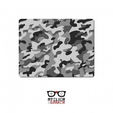 Tapis Camouflage gris Little1