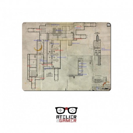 Tapis Escape from tarkov plan factory Little1